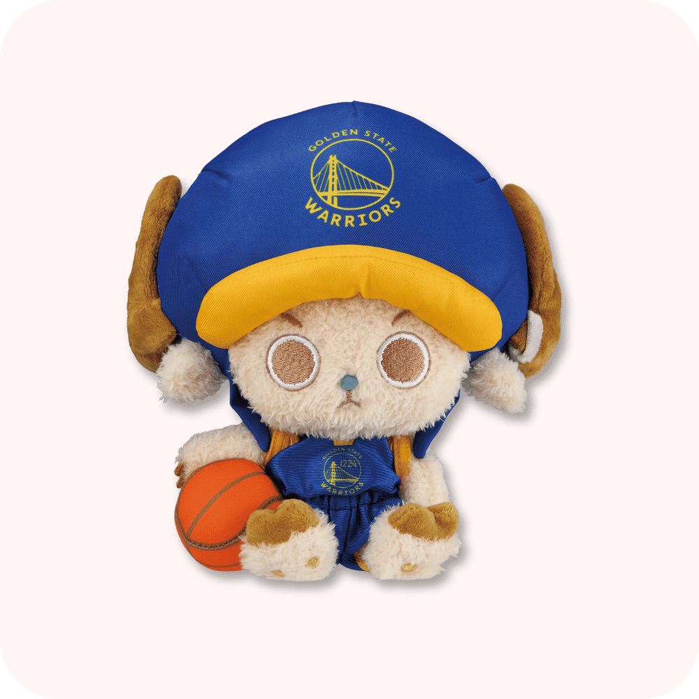 Tony Tony Chopper Golden State Warriors Version Plush Tony Tony Chopper Golden State Warriors Version Plush